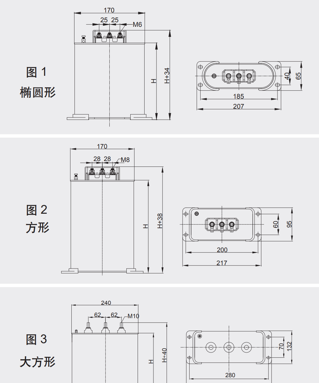 BSMJ0.25 16-3自愈式低电压并联电容器